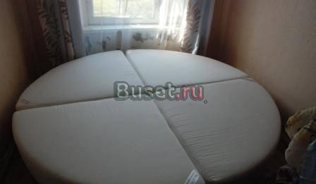 Круглая кровать из Икеа Москва