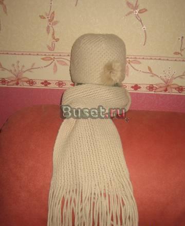 Комплект шапка и шарф Санкт-Петербург