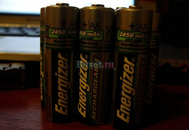 Аккумуляторные батареи AA 2450 mAh Москва