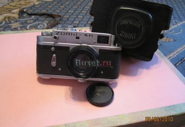 Фотоаппарат зенит 4к с ф-ым чехлом Москва