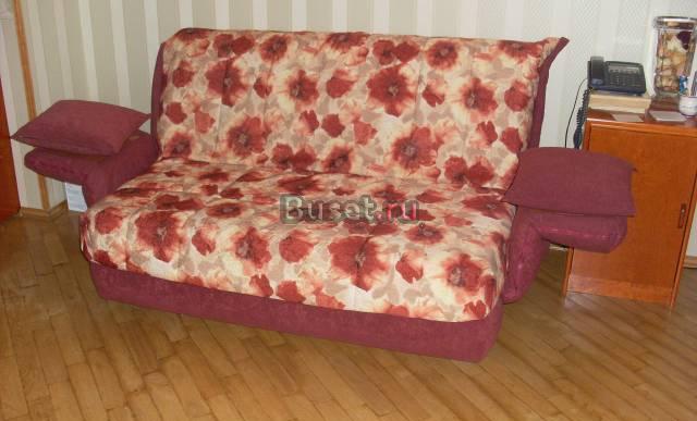 Диван еврораскладушка (деревянные Ламели) Москва