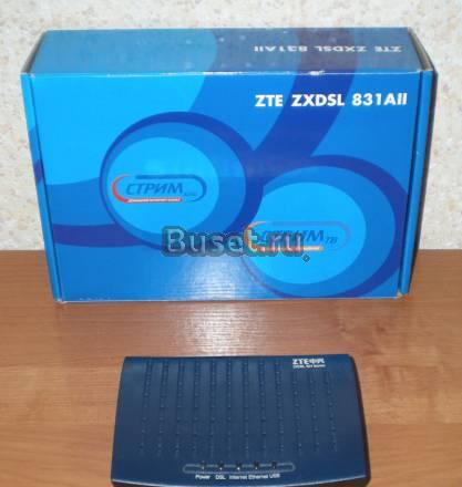 Модем ZTE zxdsl 831 AII Стрим Москва