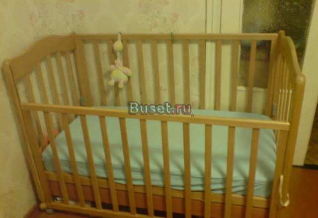 Кроватка-качалка с ортопедическим матрасом Санкт-Петербург