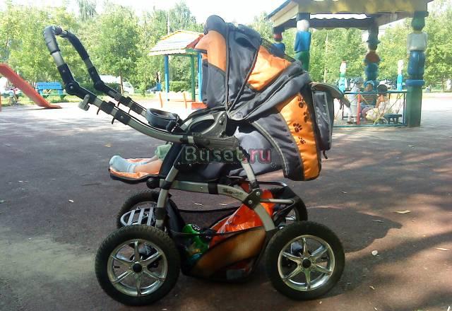 Продам коляску bebetto "Tiger" б/у 1,5 года Москва