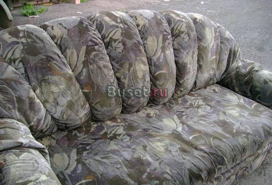 Диван-кровать,флок,отличное  состояние Санкт-Петербург