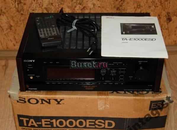 Sony TA-E1000ESD AV control amplifier Владивосток