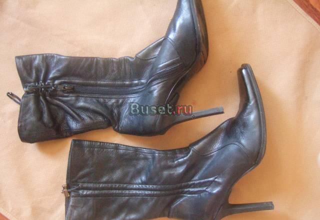 Сапоги кожа-лайка италия (39-40) Москва