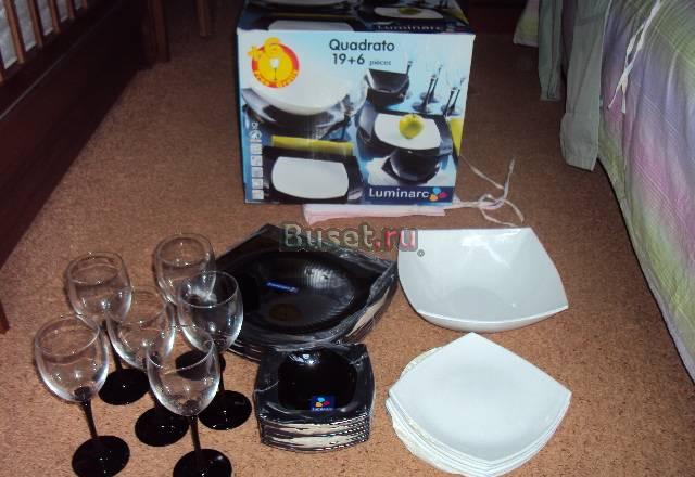 Новый столовый набор 25 пред.Luminarc,Франция за Москва