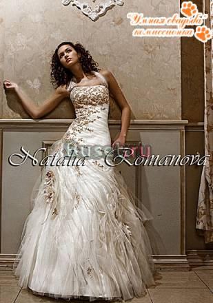 Свадебное платье Кимберли от н. Романовой, дешево Москва