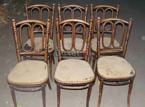 Стулья "thonet" Вена, с клеймами. шесть штук Москва