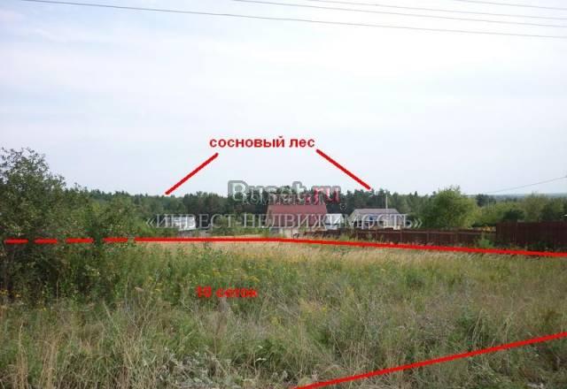 Участок в СНТ  10 соток Симфероп. шоссе 100 км от Москва
