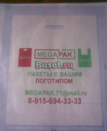 Пакеты на заказ с вашим логотипом Тула