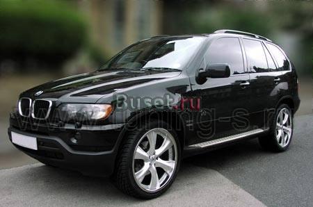 Капот и фара передняя левая BMW X5 2003 год Самара