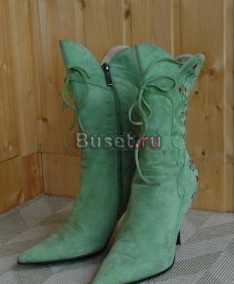 Замшевые полсупожки Москва
