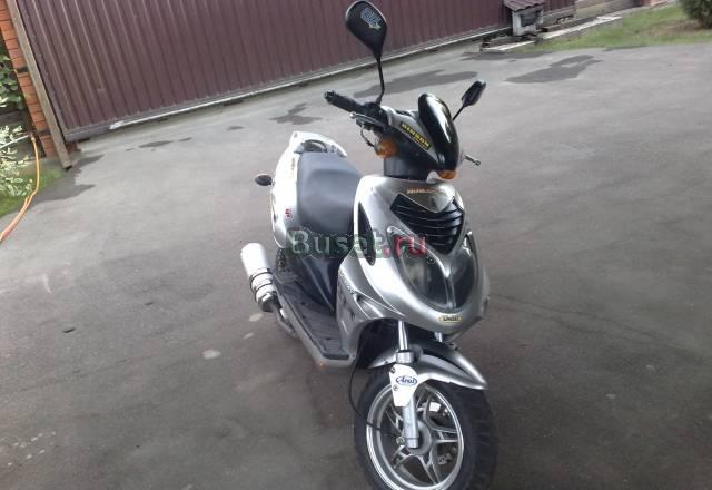 Cкутер tirrex sport (тюнинг) Истра
