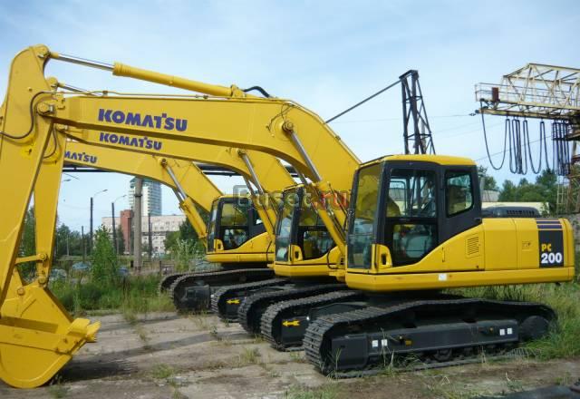 Экскаватор Komatsu РС200-7 Санкт-Петербург