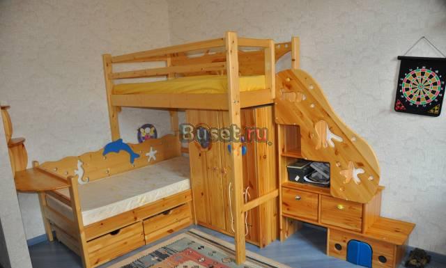 Детская двухэтажная кровать Москва
