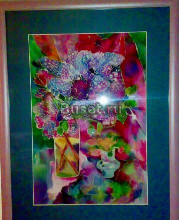 Батик-роспись по ткани, картины Саратов