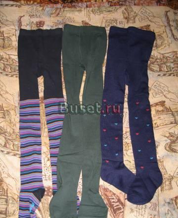 Пакетом колготки 6 пар(3 пары из них-новые) Москва