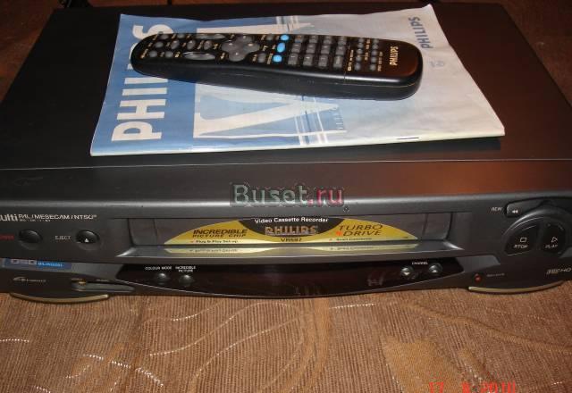 Видеомагнитофон philips vr 597/55 Санкт-Петербург