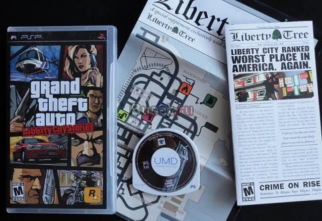 Игра GTA Liberty City Stories для PSP Санкт-Петербург