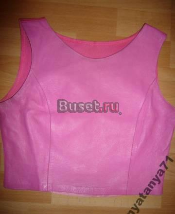 Топ moschino, оригинал, кожа Москва