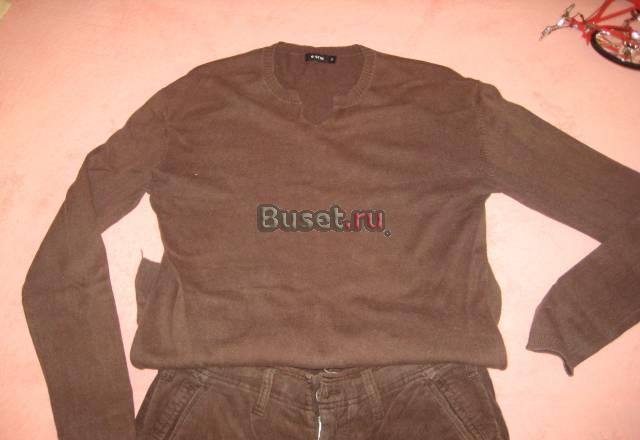 Брюки вельветовые и свитер Москва