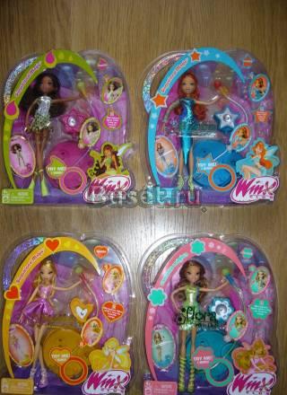 Winx (Винкс) Bloom+Flora+Stella+Layla Singsational Москва