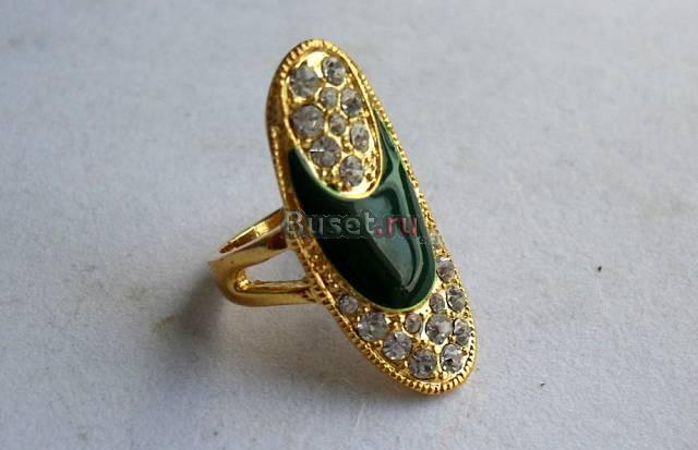 Бижутерия Де Люкс. Кольцо с кристаллами Swarovski Москва