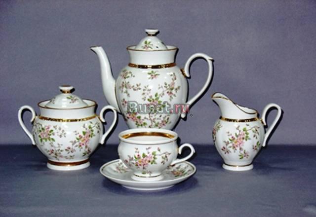 Чайный сервиз" Цветение" на 6персон Москва