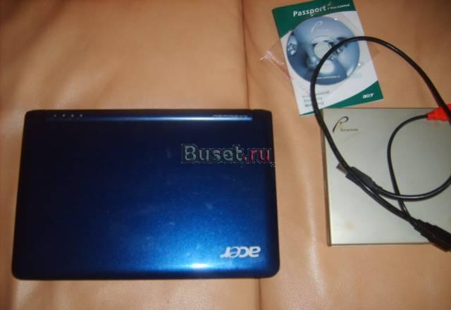 Нетбук acer aspire one 110+дисковод Москва