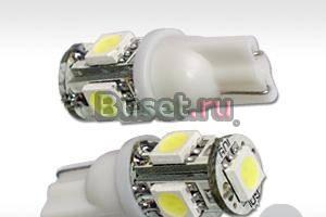 Белые светодиоды в габариты, 5W(5и ваттные) Москва