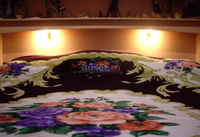 Угловая спальня с подсветкой Москва