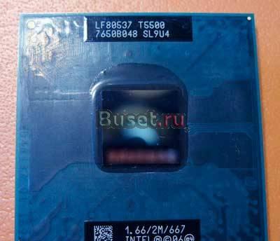 Проц для ноутбука Intel C2D Mobile Processor T5500 Санкт-Петербург