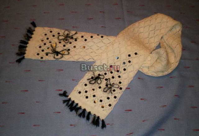 Вязаный шарф Самара