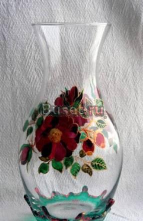 Ваза шиповник Москва