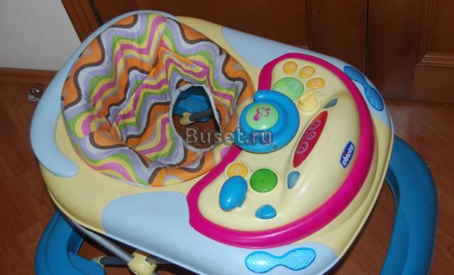 Ходунки Chicco "DJ-Baby" - юный водитель Москва