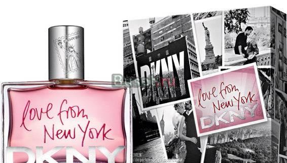 Элитный парфюм подарок dkny Love from  York for Москва