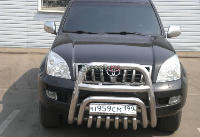 Передняя защита бампера на LandCruiser Prado Москва