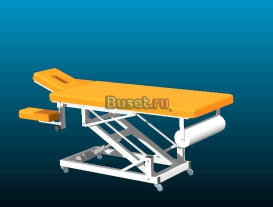 Стол массажный четырехсекционный с электроподъемником Казань