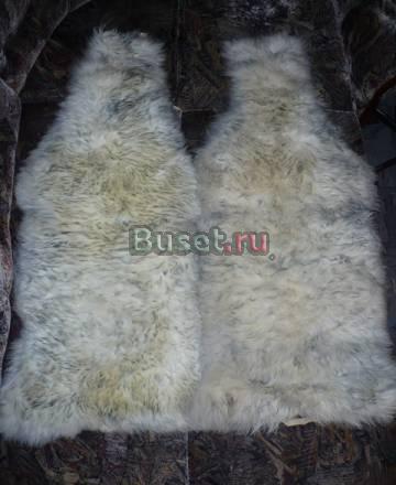 Продам меховые чехлы на передние сиденья авто Новосибирск