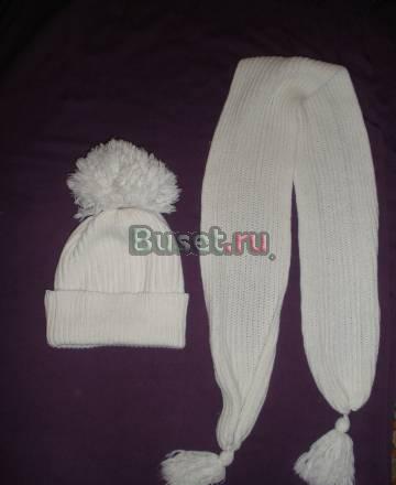 Комплект  шапка + шарф Москва