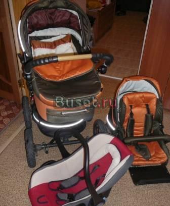 Детская коляска  Mikrus Sprint 3 в 1. Производство Саратов