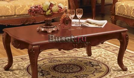 Столик журнальный Р-626 массив, цвет орех Москва