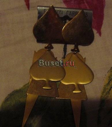 Серьги Москва