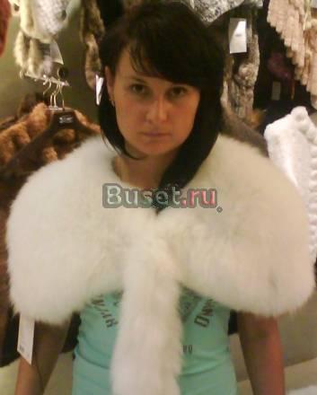 Накидка свадебная из песца Санкт-Петербург