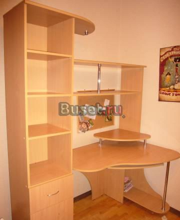 Стол компьютерный угловой со стеллажем Москва