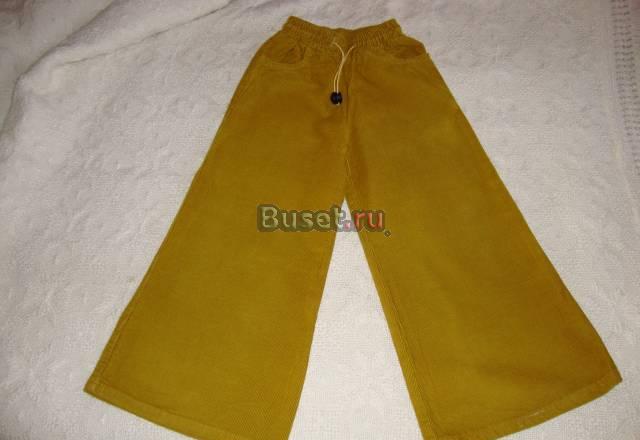 Новые вельветовые брюки для девочки Москва