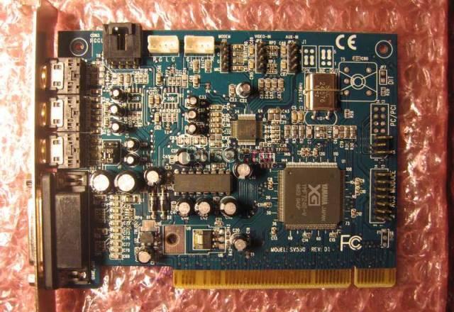 Звуковая карта Yamaha SV550, XG 724 PCI Санкт-Петербург