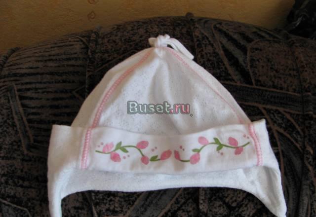 Красота на выписку конверт-одеяло и шапка Москва